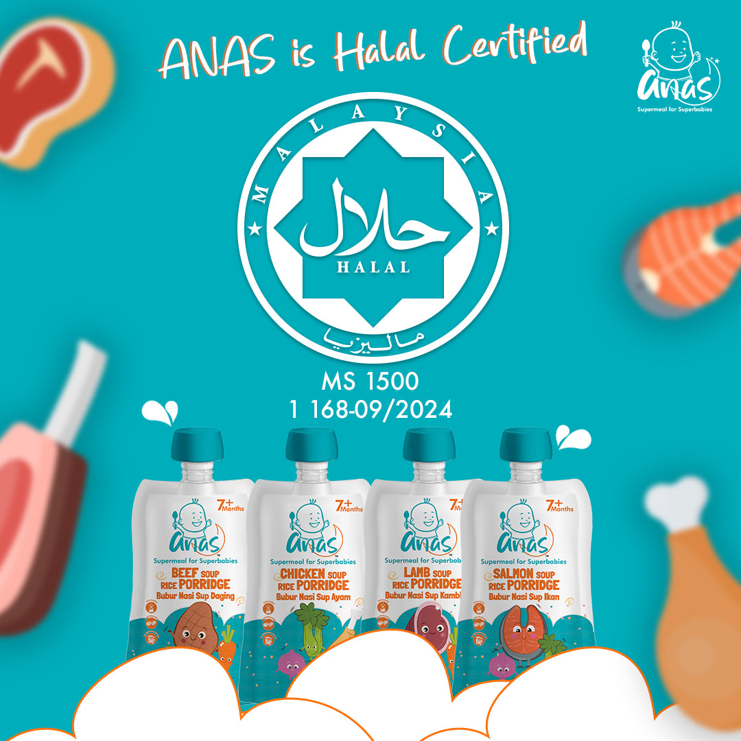 Anas Baby Food: Anas Combo Trial Set (4 flavours)